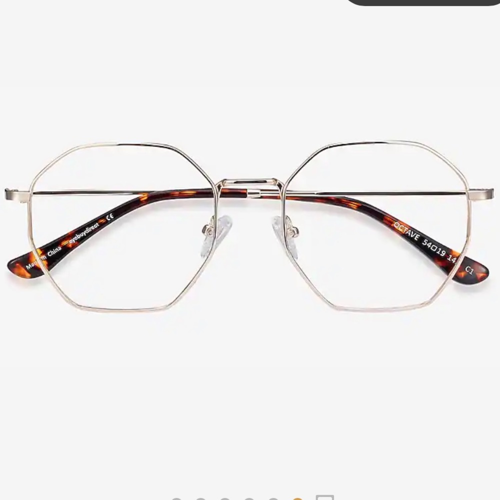 Octave Geometric Non-Prescription Glasses